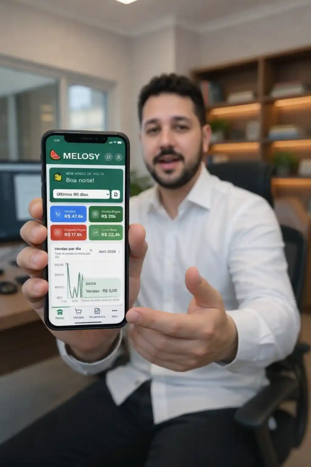 Tão fácil quanto usar o WhatsApp, sem curva de aprendizado